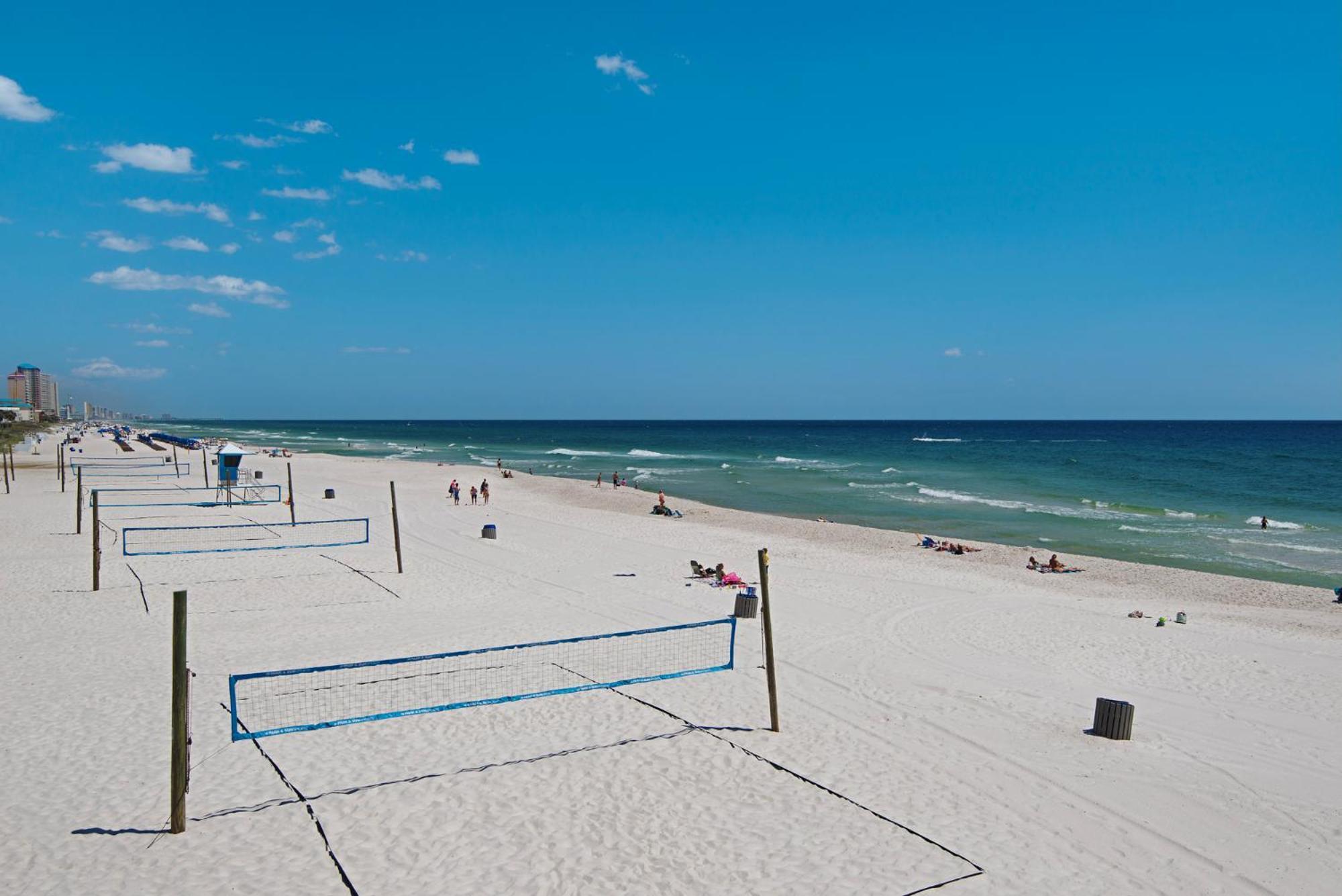 Gulf Front Master Bedroom! 2 Pools & Hot Tubs! Sleeps 8! Panama City Beach Exteriör bild